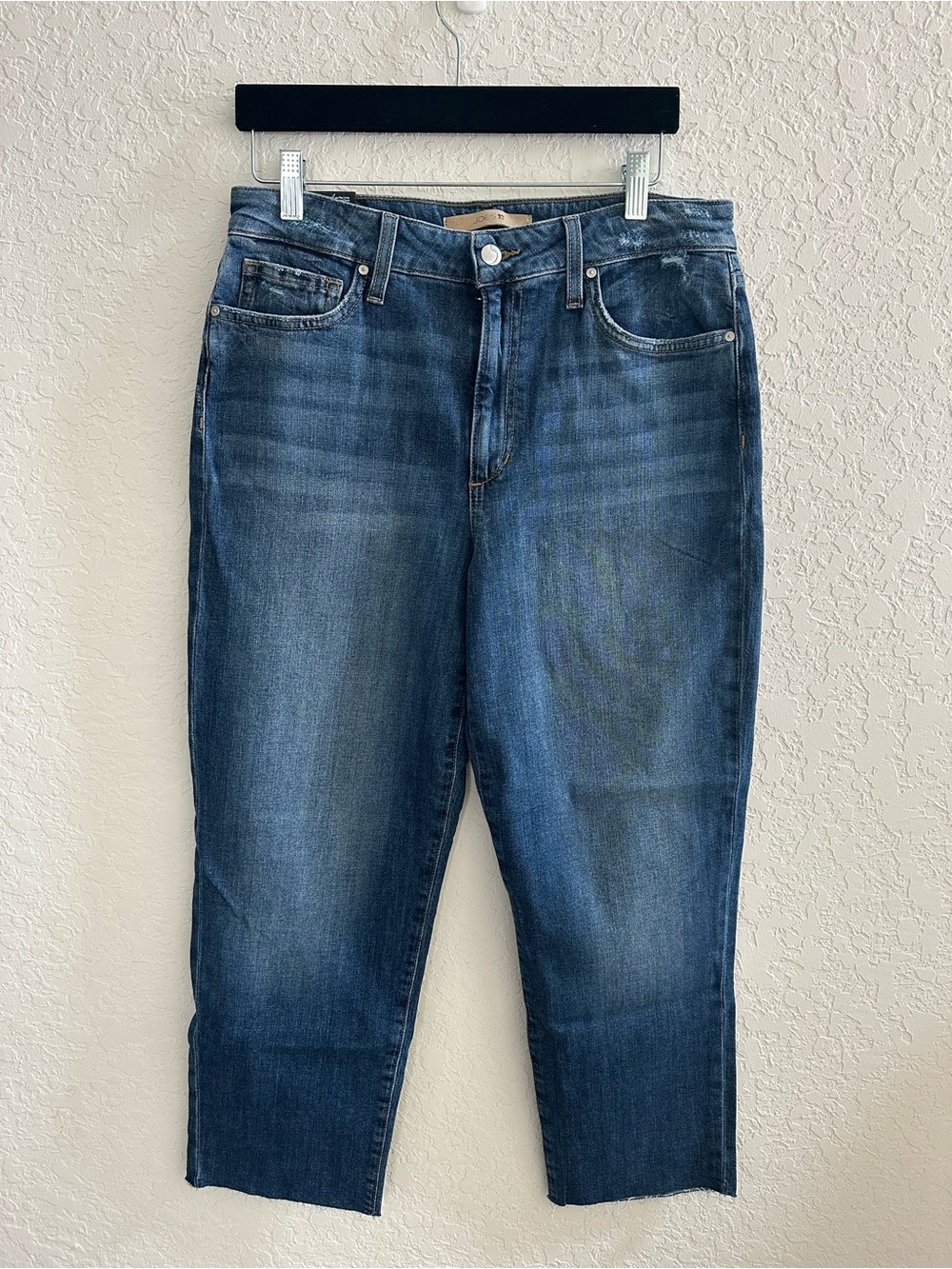 Joe's Jeans Relaxed Fit Dark Blue Cropped Jeans